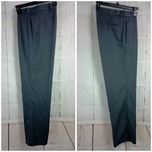 Michael Brandon Charcoal Gray Dress Pants 32x30 Fl